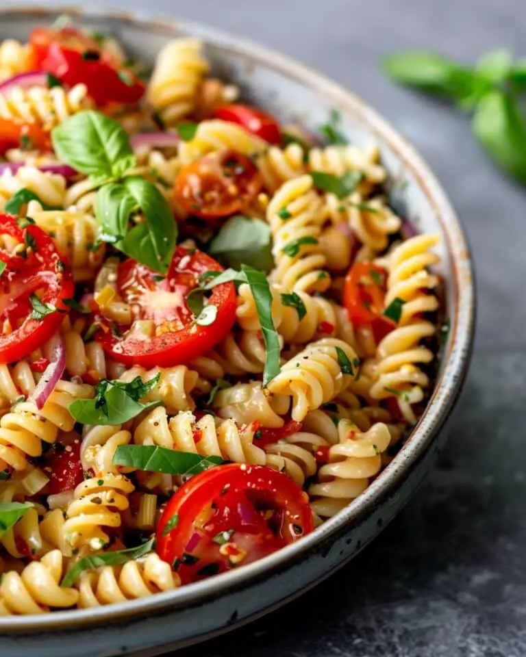 The Best Pasta Salad with Italian Dressing
