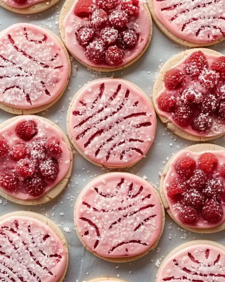 Raspberry Sugar Cookies