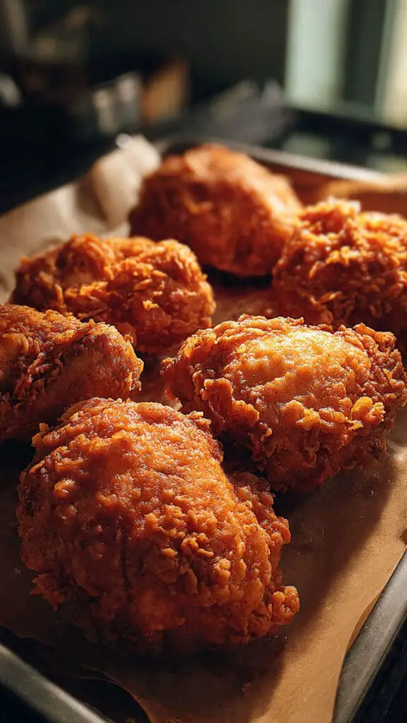 Homemade KFC Chicken in the Oven