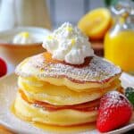 Cloud-like Lemon Soufflé Pancakes