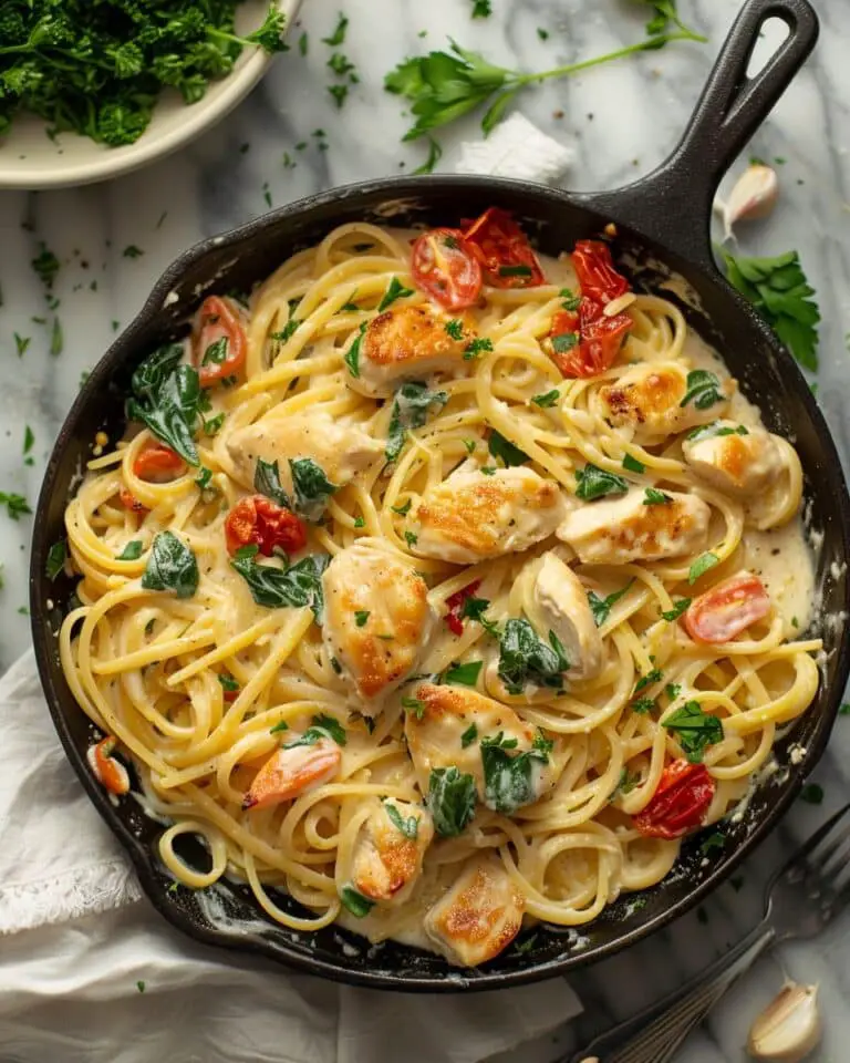 Quick and Delicious Creamy Ricotta Chicken Pasta