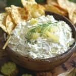 Best Dill Pickle Cottage Cheese Dip