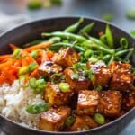 Baked Tofu and Veggie Bowls