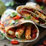 Sweet Chili Halloumi Wraps