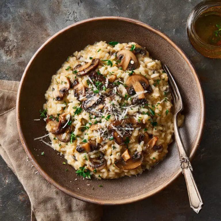Gordon Ramsay Mushroom Risotto