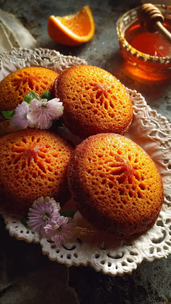 Delightful Orange Ginger Honey Cakes