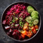 Vegan Beet Poke Bowl