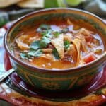 Easy Slow Cooker Chicken Tortilla Soup