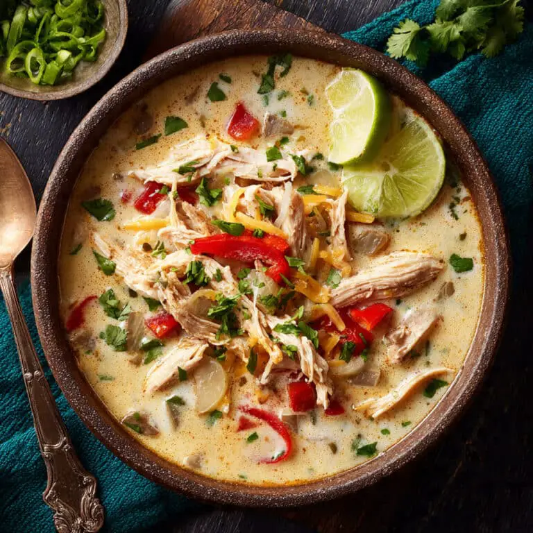 Creamy Chicken Fajita Soup