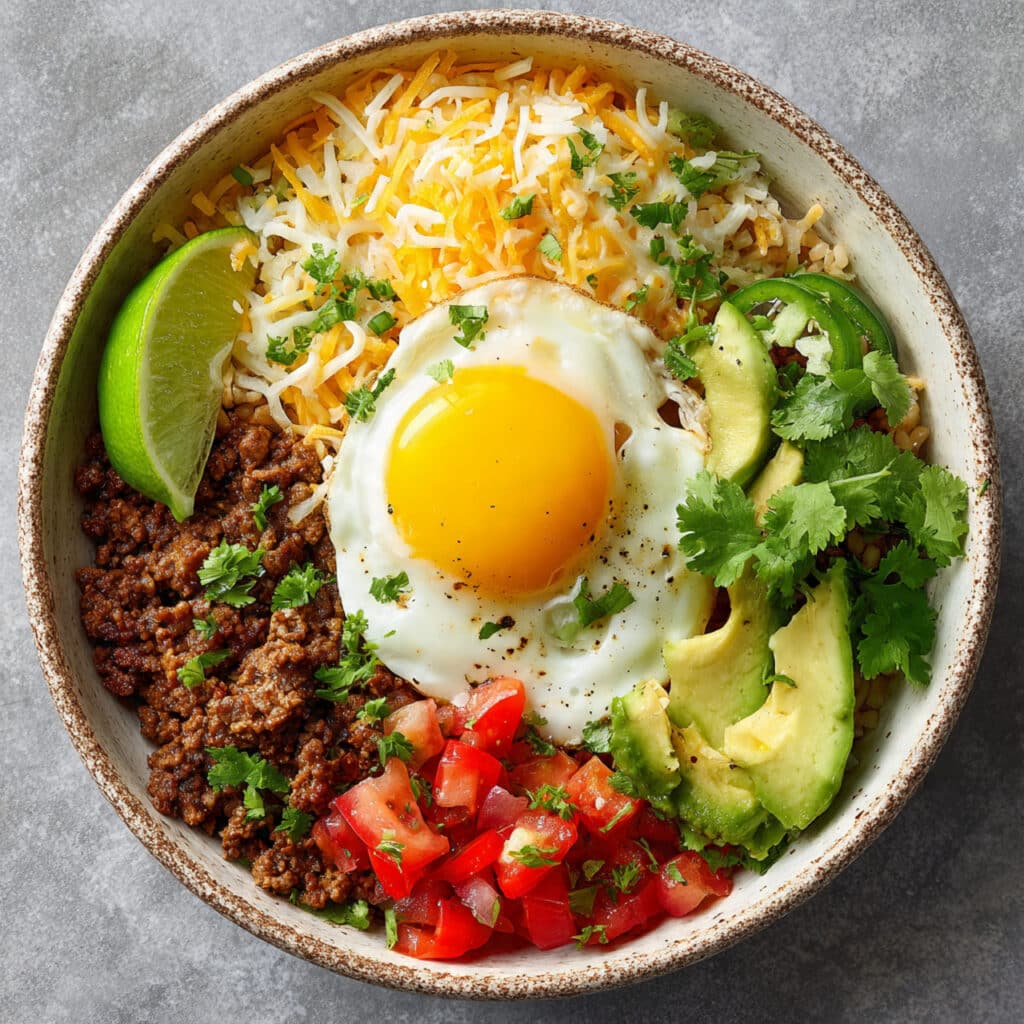Keto Taco Bowl