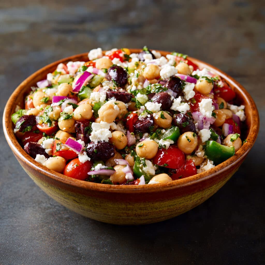 Mediterranean Bean Salad Recipe