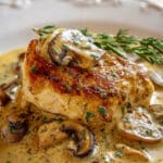 Creamy Chicken and Mushroom Pillows with Savory Gravy
