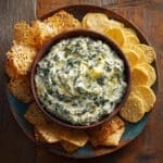 Healthy Spinach Artichoke Dip
