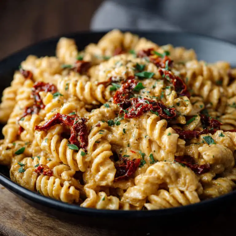 Creamy Sun-Dried Tomato Vegan Pasta