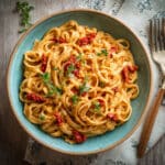 Creamy Sun-Dried Tomato Vegan Pasta