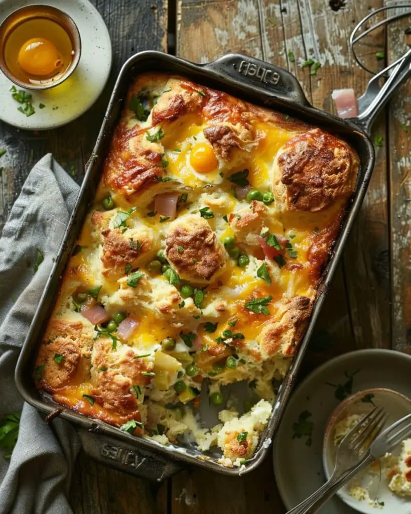 Biscuit Breakfast Casserole