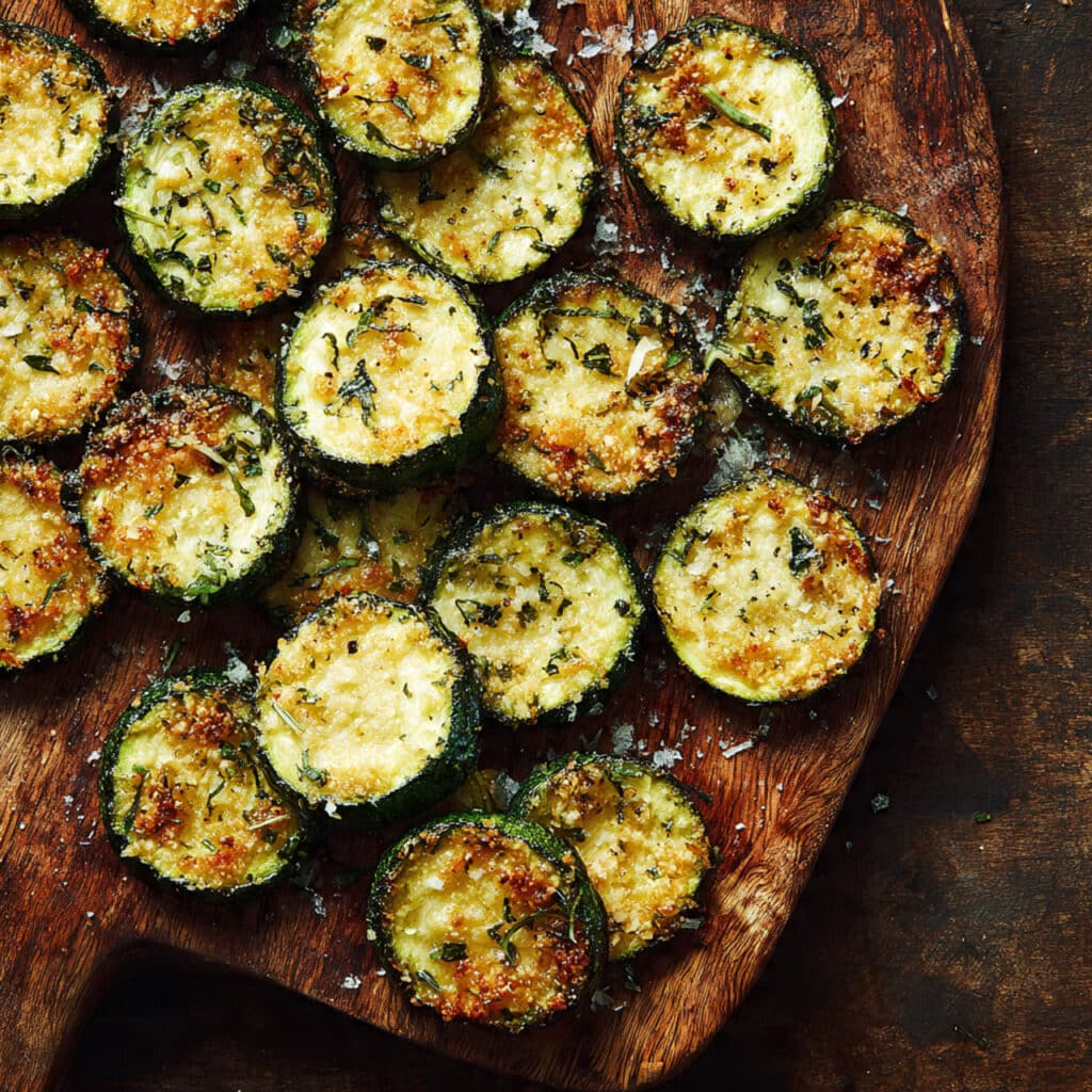 Easy Roasted Zucchini Slices