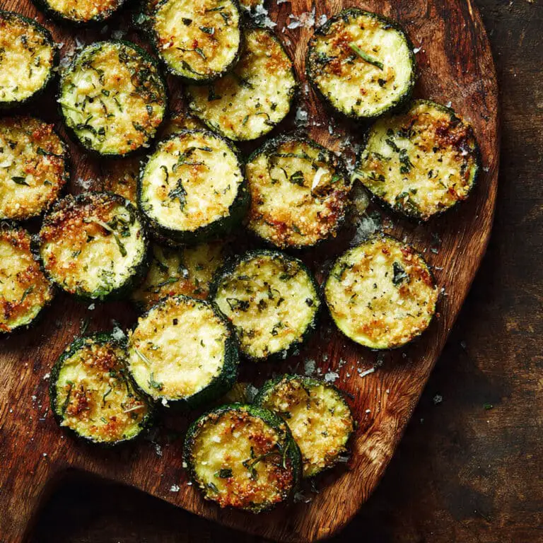 Easy Roasted Zucchini Slices