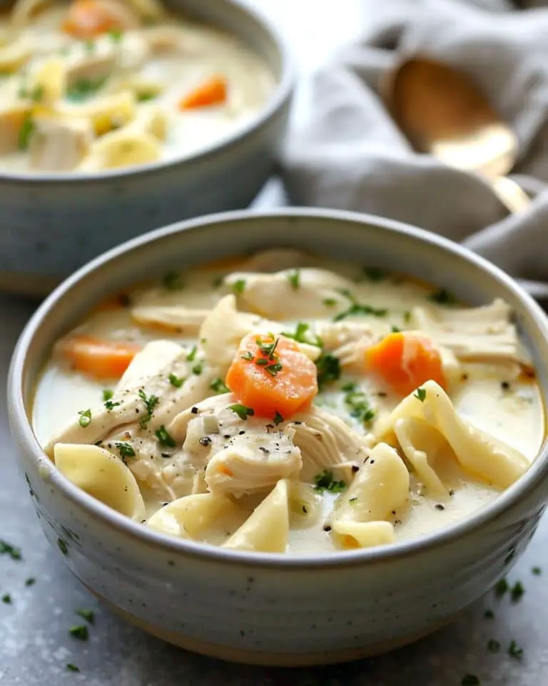 Creamy Chicken Noodle Soup