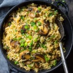 One-Pot Soy Sauce Mushroom Rice