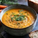 The Best Carrot and Lentil Soup