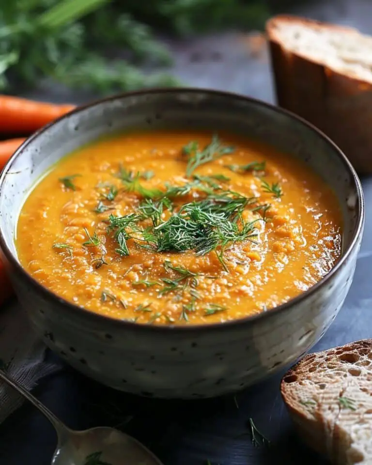 The Best Carrot and Lentil Soup