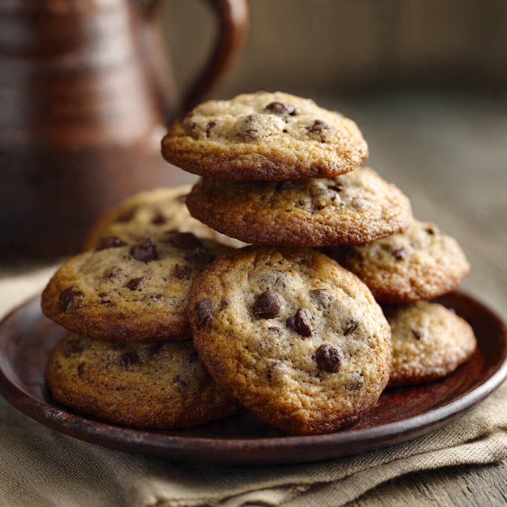 Banana Bread Chocolate Chip Cookies