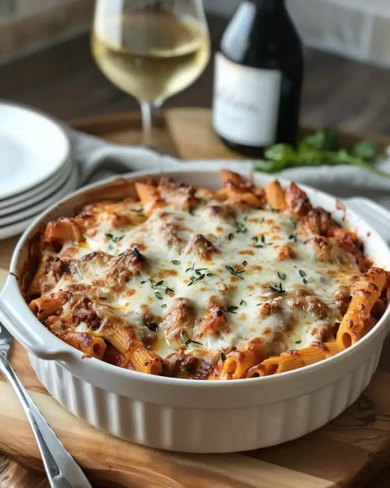 Noodle Chicken Pot Pie Casserole