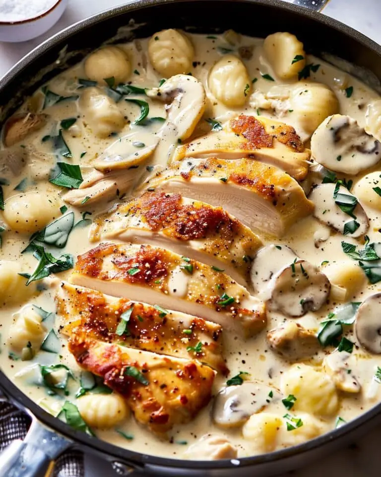 One-Pan Creamy Chicken & Gnocchi