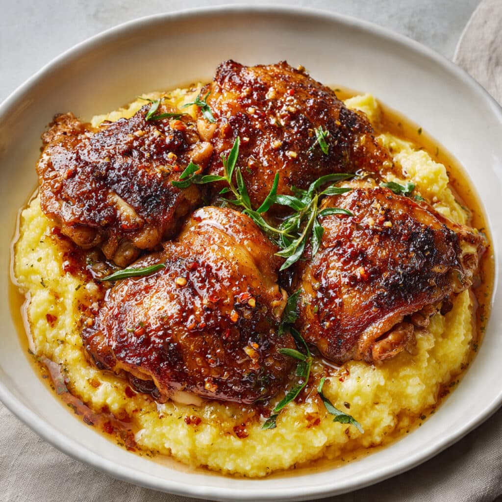 Slow Cooker Chicken Thighs