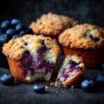 Healthy Blueberry Muffins