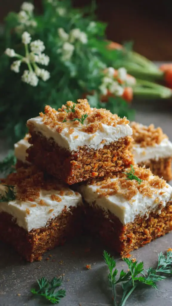 Carrot Cake Bars