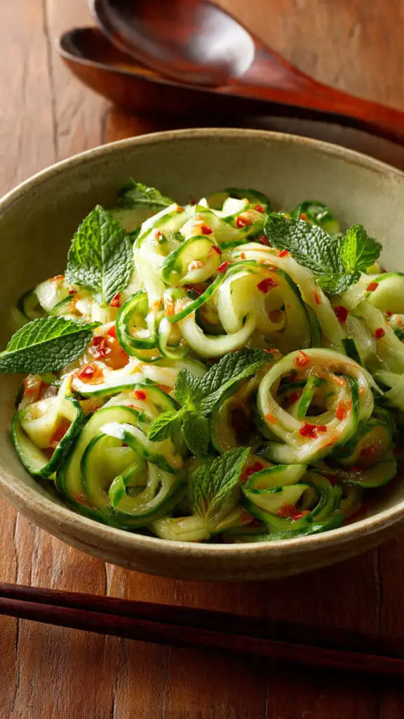 Easy Asian Cucumber Salad