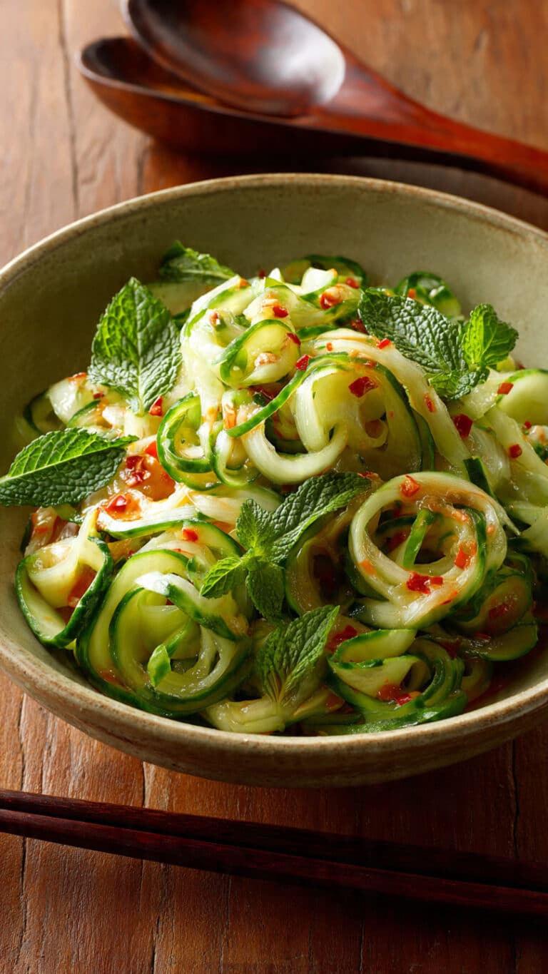 Easy Asian Cucumber Salad