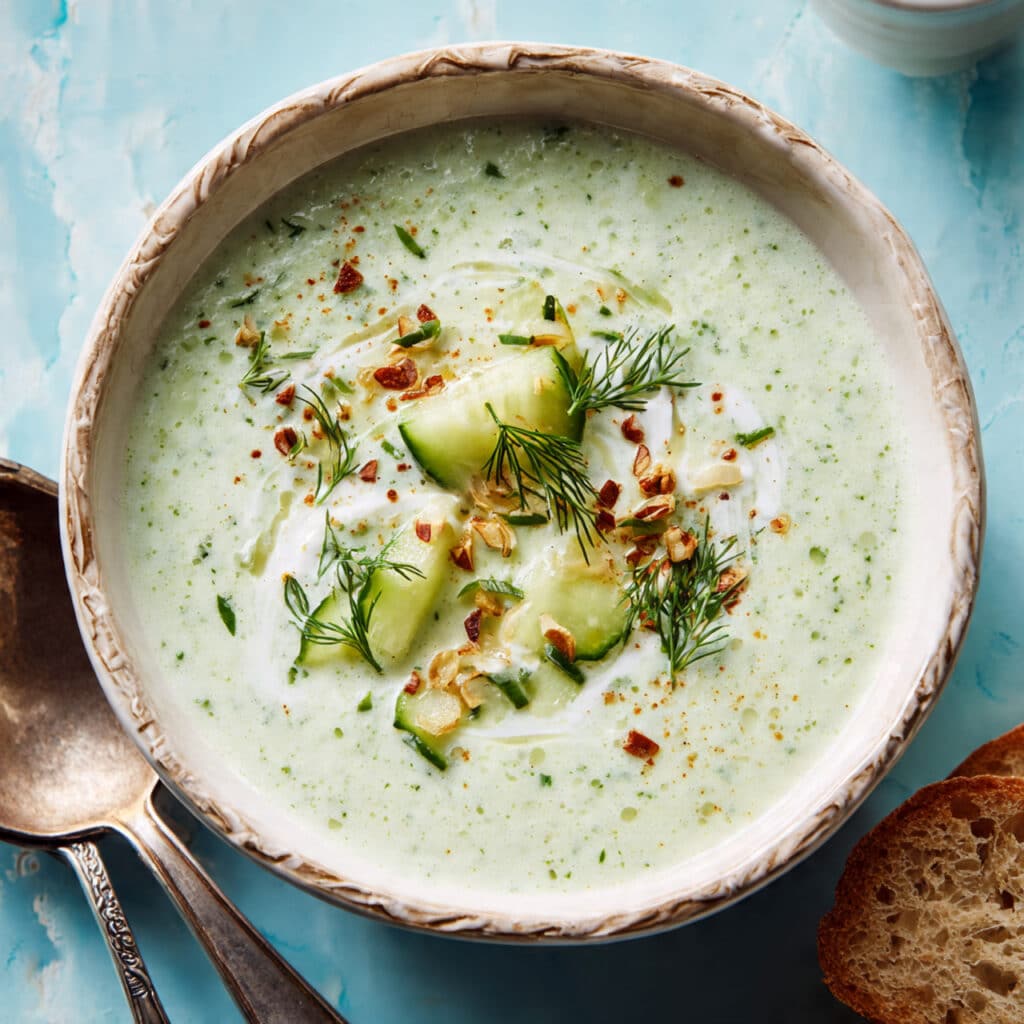 Cold Cucumber Soup