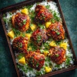 Hawaiian Chicken Sheet Pan