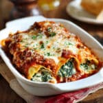 Easy & Delicious Baked Beef Cannelloni Recipe with Spinach
