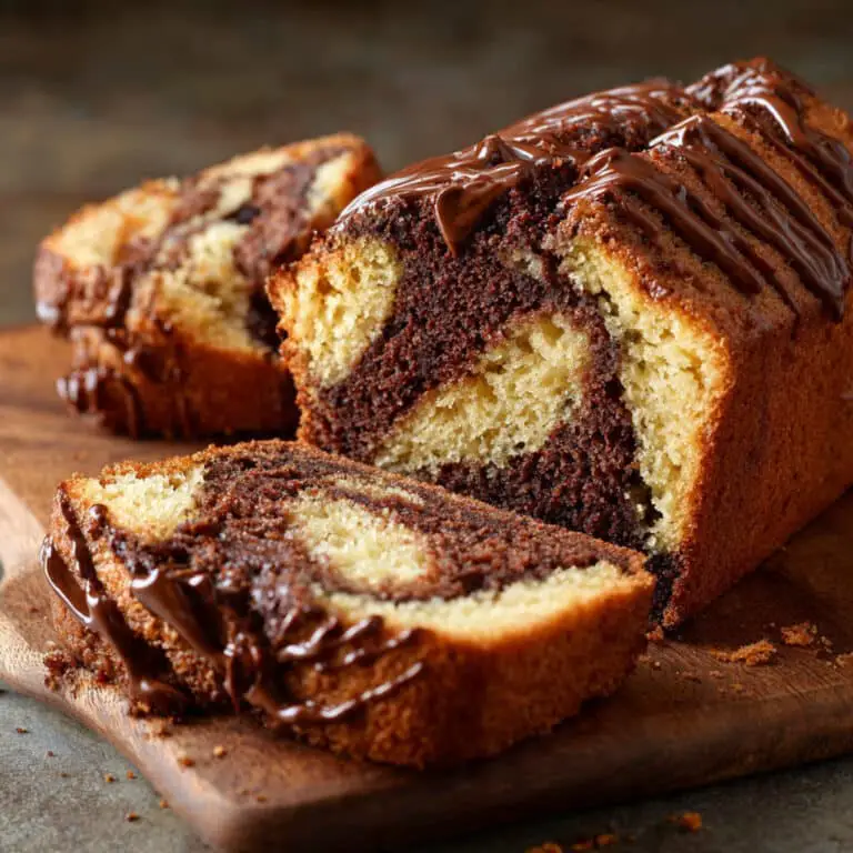 Nutella Swirl Pound Cake