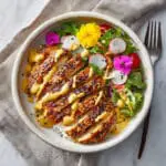 Honey Mustard Pretzel Chicken Bowls