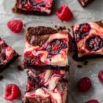 Raspberry Cheesecake Brownies