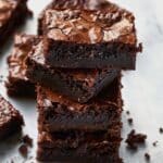 Seriously Fudgy Homemade Brownies