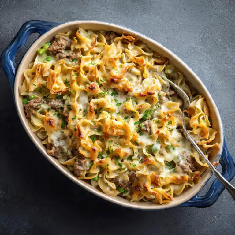 Sour Cream Beef Noodle Casserole