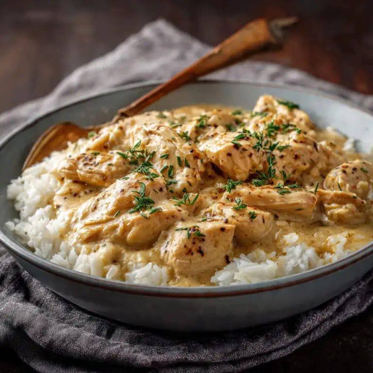 Crockpot Creamy Garlic Chicken