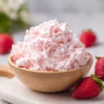 High Protein Strawberry Jello Fluff