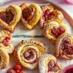 Strawberry Palmiers