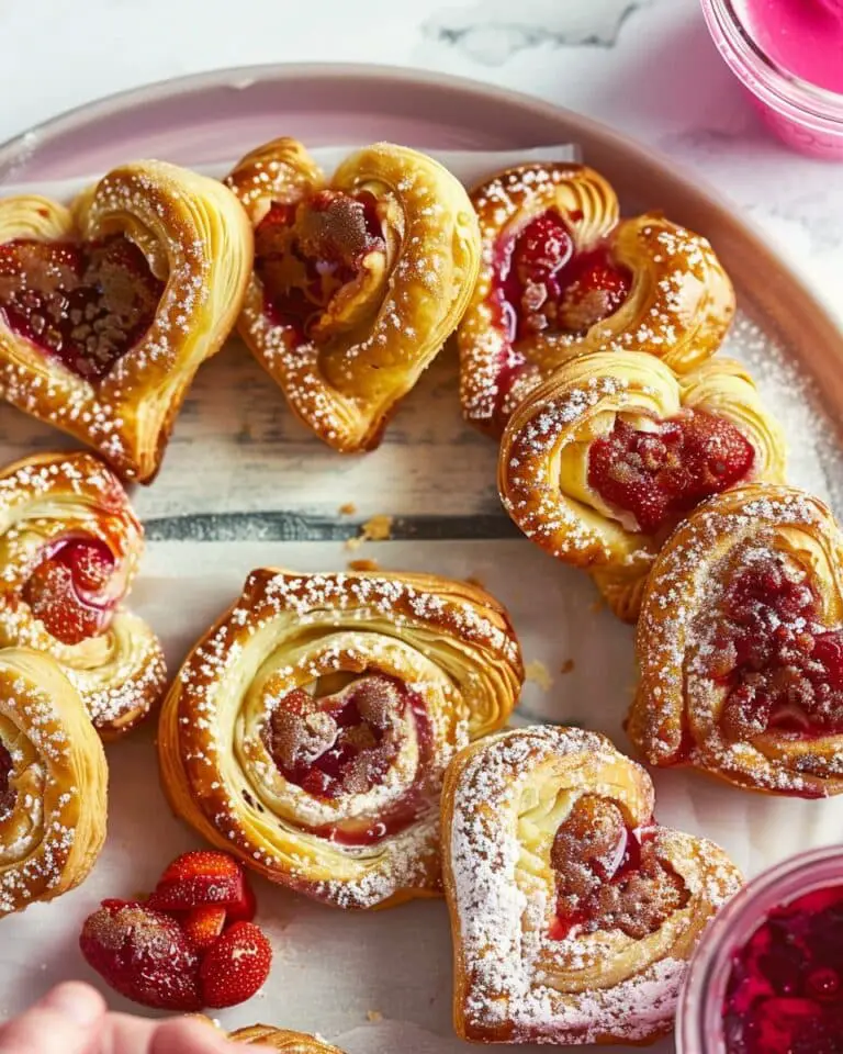 Strawberry Palmiers