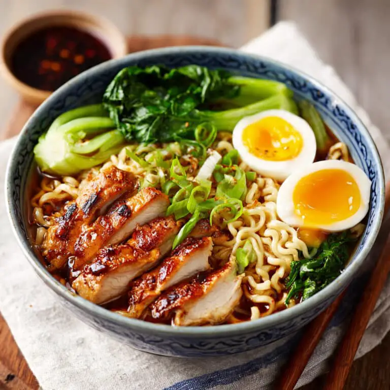 Honey Garlic Chicken Ramen