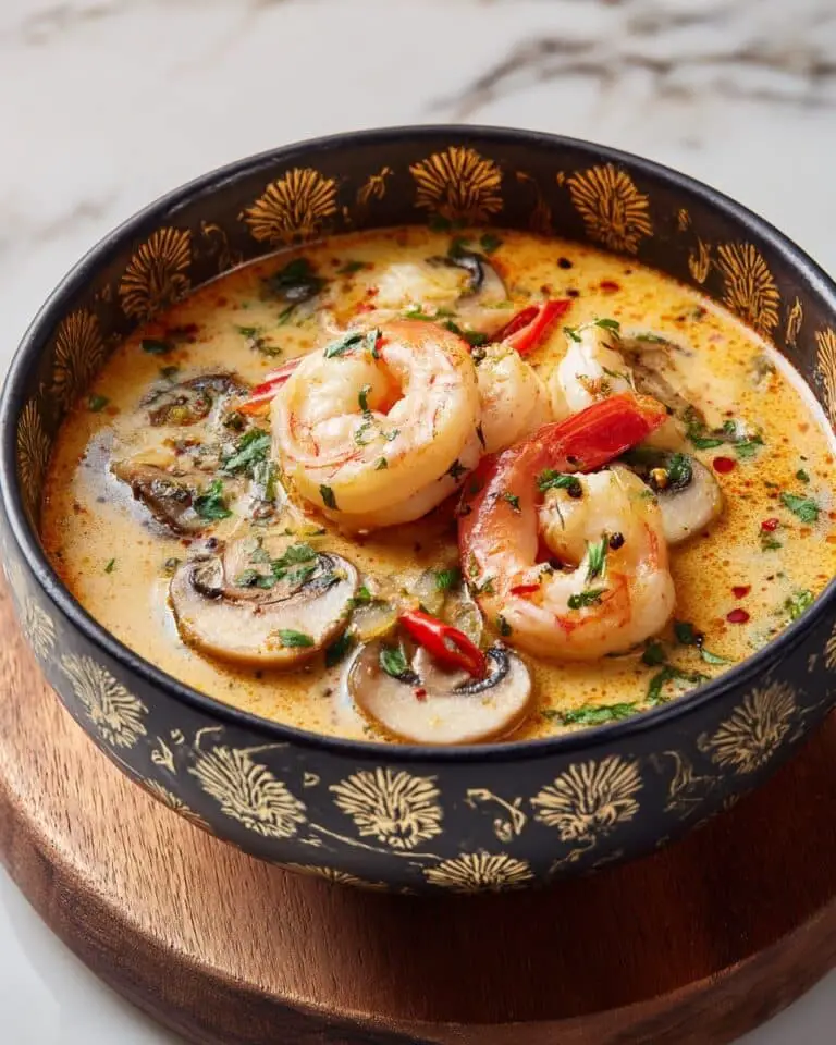 Creamy Thai Coconut Shrimp Soup Recipe