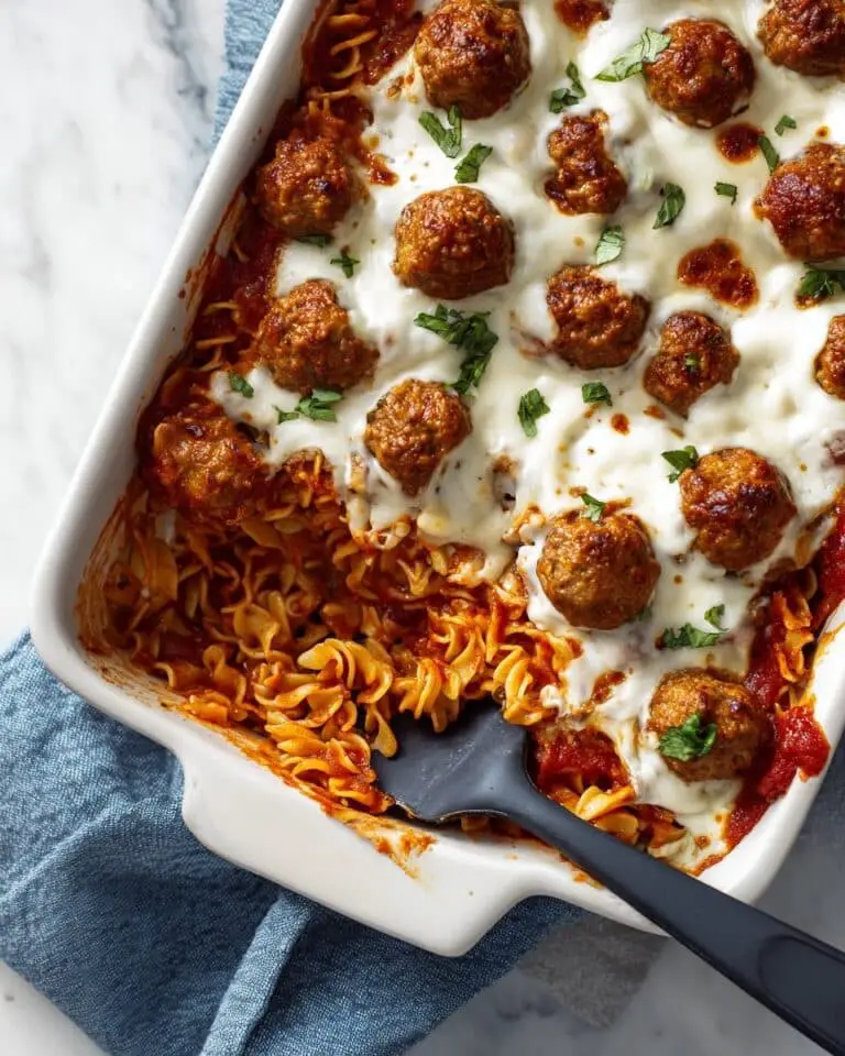 Back-Pocket Baked Meatballs and Pasta Recipe