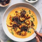 Slow Cooker Basil Chicken in Coconut Curry Sauce Recipe